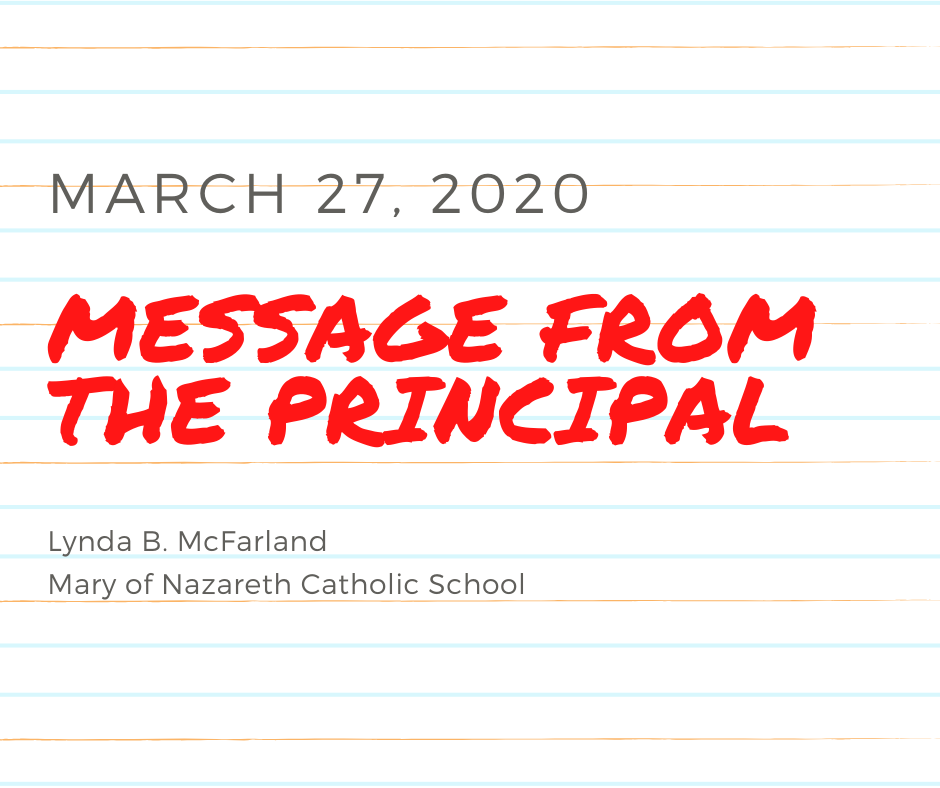 An Important Message from Miss McFarland