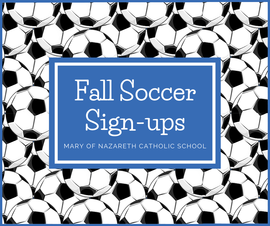 Fall Soccer Sign-Ups