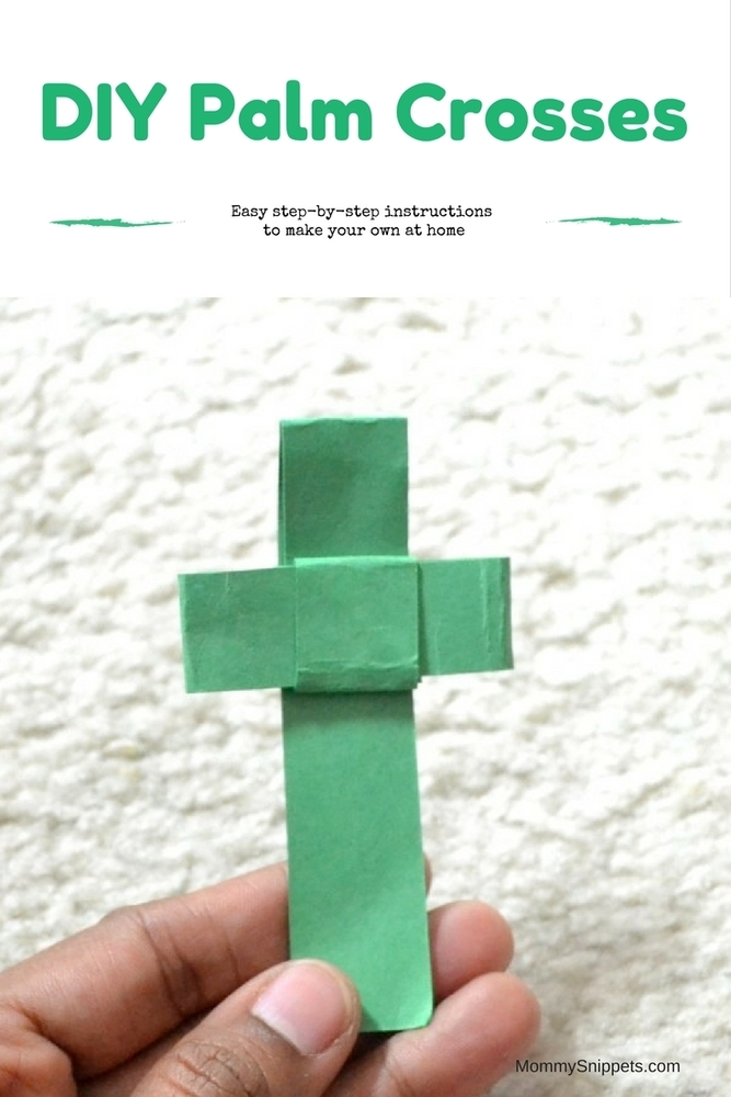 How to Make Your Own Paper Cross for Palm Sunday
