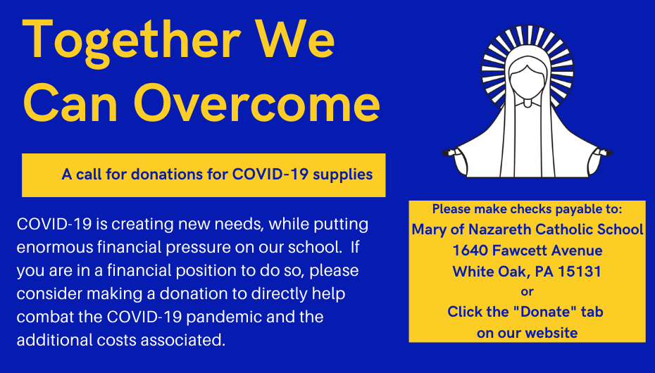 A Call for Donations for COVID-19 Supplies