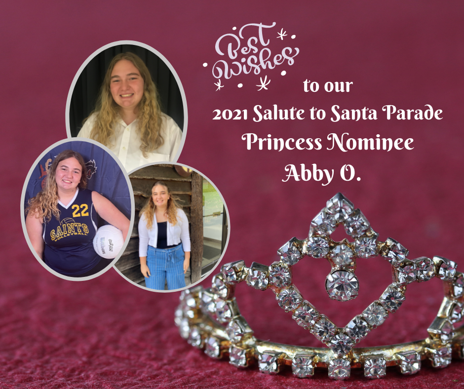 Abby O. - Salute to Santa Princess Nominee