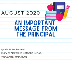 A message from Miss McFarland