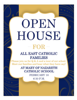 East Catholic Families Open House