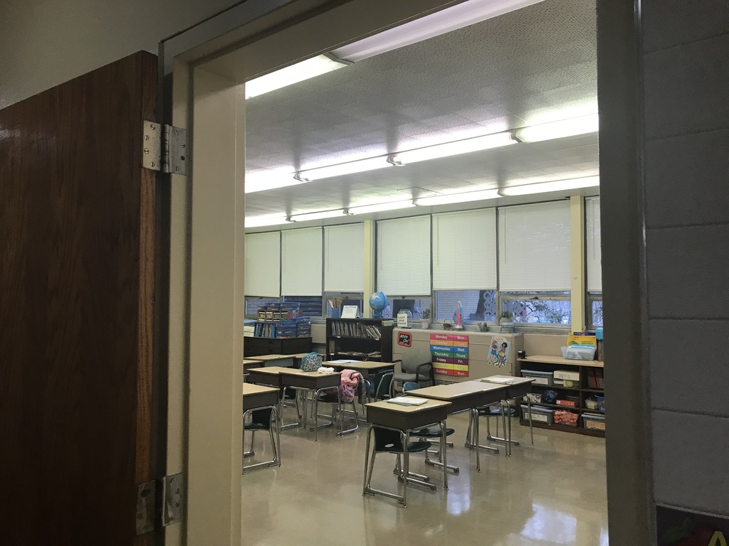 New Classroom Blinds